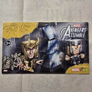 Marvel Avengers Assemble Loki Thor Papercraft Block Figure Model‎ Kit 3D Puzzle